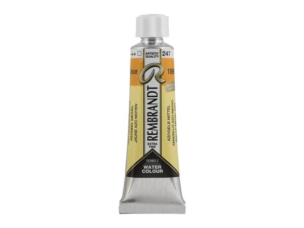Rembrandt akvarellrør Azo Yellow Medium 247
