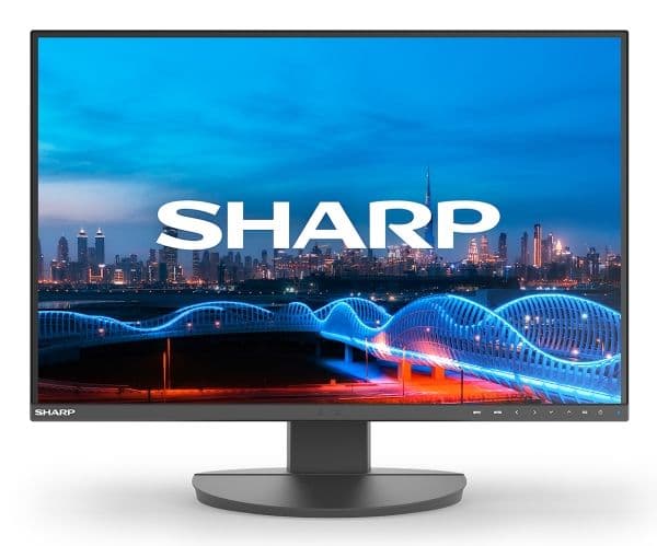 Sharp MultiSync EA241W, 61 cm (24"), 1920 x 1200 pikseliä, Full HD, LCD, 5 ms, musta
