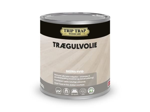 Trip Trap puulattiaöljy Extra White 0,75L