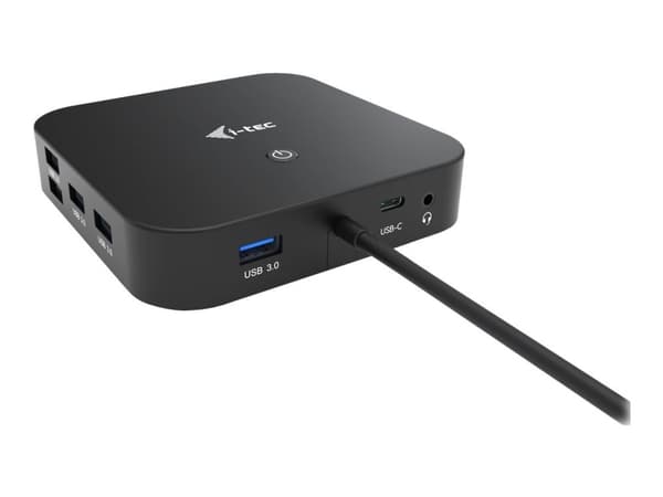i-Tec - Telakointiasema - USB-C 3.1 / Thunderbolt 3 - HDMI, DP++ - GigE