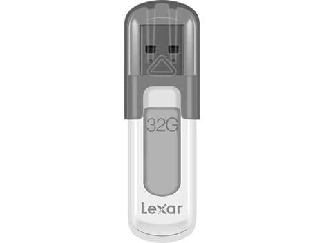 Lexar JumpDrive V100 - USB-flashstasjon - 32 GB - USB 3.0 - grå