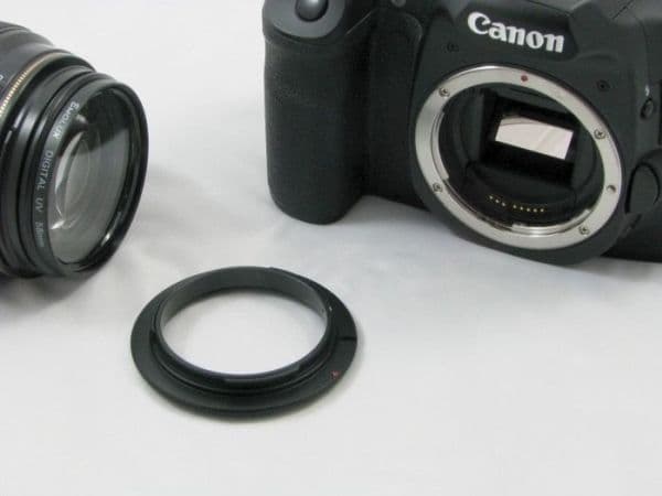 Mellomringadapter for omvendt makro for Olympus / Panasonic Micro 4/3 - 58mm