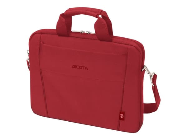 DICOTA Eco Slim Case BASE - Notebookbæreveske - 13" - 14.1" - rød