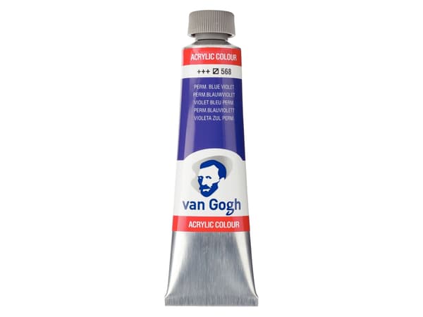 Van Gogh akrylfärg tub Permanent Blue Violet 568