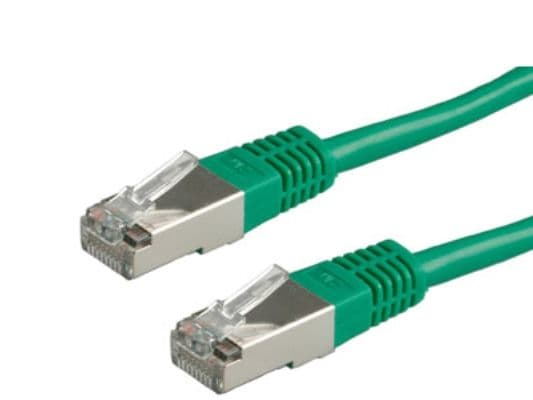 Value S/FTP (PiMF) Patch Cord Cat.6, green 3 m, Grön
