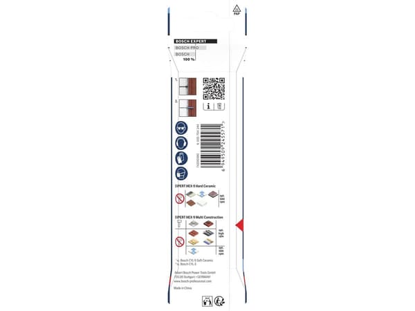 Bosch BORSÆT HEX CERAMIC OG MULTI 8MM