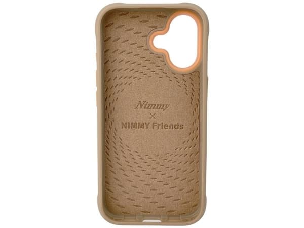 Nimmy briller cool nag til iPhone 17 etui - beige