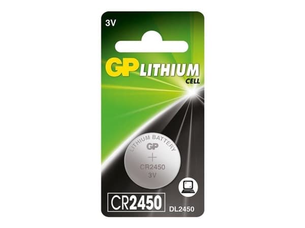 GP CR2450 batteri 1 stk.
