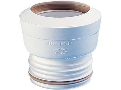 WC-anslutning 90 mm rör - koncentrisk