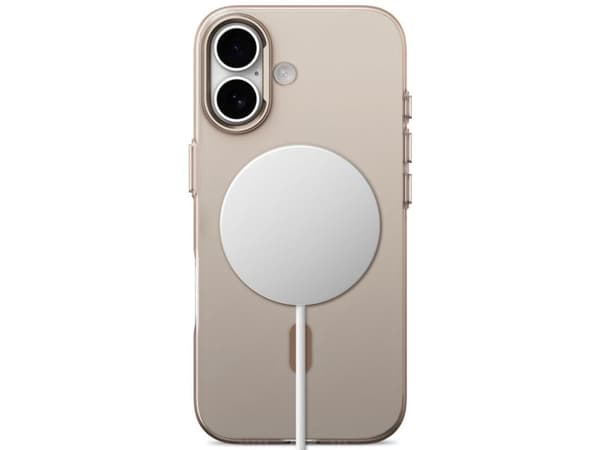 Tech-Protect MagZero MagSafe case for iPhone 17 - beige-brown matte