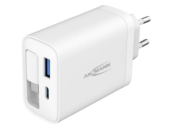 ANSMANN USB-lader 230PD 30W USB-C-kabel/USB-C/USB/30W