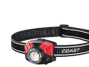 COAST FL75 pannlampa, 405 lumen