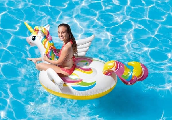 INTEX Unicorn Ride-On