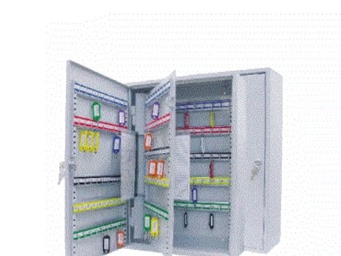 Wedo Key Cabinet for 150 Keys, Grå, Stål