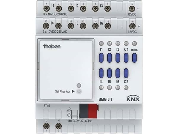 KNX binär ingång 6F.BMG6T REG