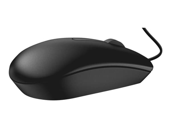 Dell MS116 - Mus - optisk - 2 knapper - kablet - USB - svart