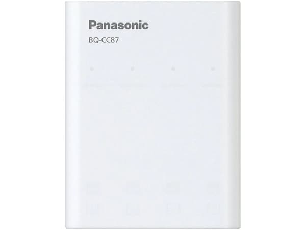 Panasonic eneloop BQ-CC87 - 1,25 - 6 t batterilader - (for 2/4xAA/AAA)