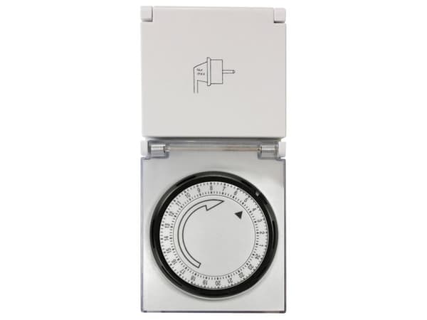 LogiLink ET0006, Silver, IP44, 230 V, 50 hz