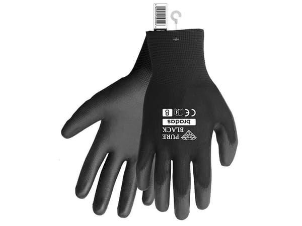 Bradas RWPBC10, Polyester, Polyuretan, Svart, Unisex, 1 par