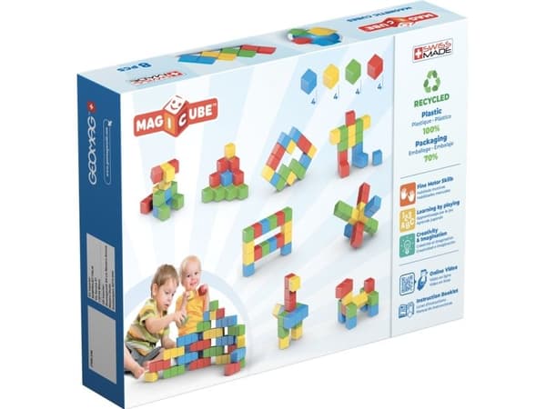 Geomag MagiCube GM246, 1 År, 64 styck, Plast