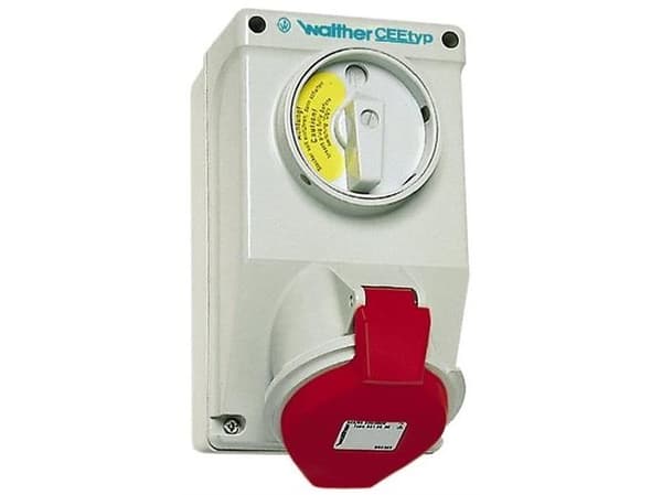 CEE-uttag 32A 5P IP44