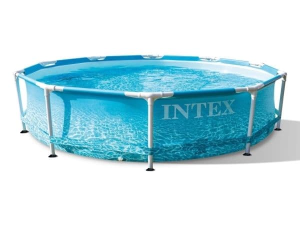 BASSENG - INTEX BEACHSIDE METALL RAMME SETT  3.05MX76CM