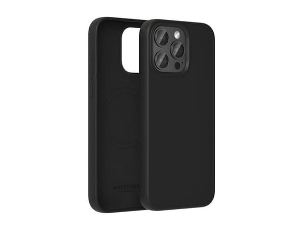 Vention KUFB0-40 Silicone Case for iPhone 15 Pro Max (black)