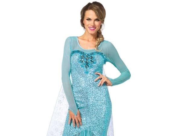 Fantasy Snow Queen kostume