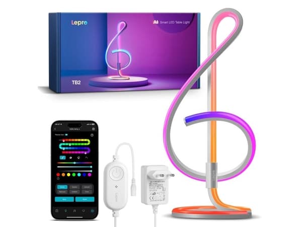 LEPRO TB2 skrivebordslampe, RGB