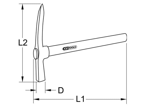 KS Tools 140.1220, 29,5 cm, 1 stykker
