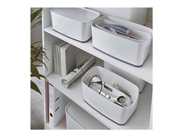 Leitz MyBox Small - Förvaringsbox - 5 liter - vit