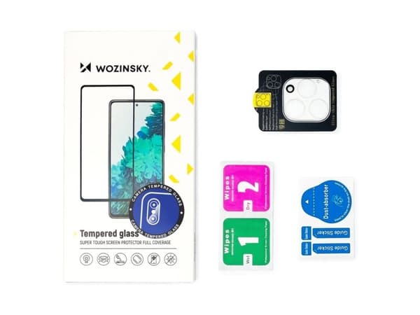 Wozinsky härdat full camera glass för Google Pixel 6a - 9H