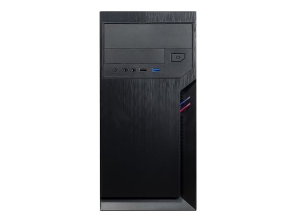Inter-Tech IT-6502 Romea - Microtower - micro ATX - ingen strömförsörjning (ATX) - USB/ljud