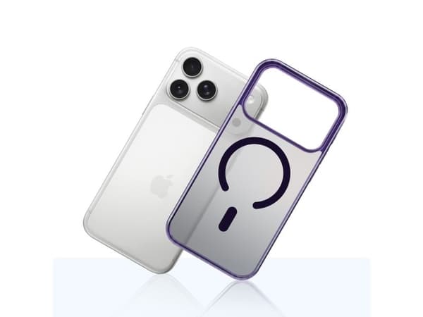3MK Frosty MagCase-etui til Apple iPhone 17 Pro lilla