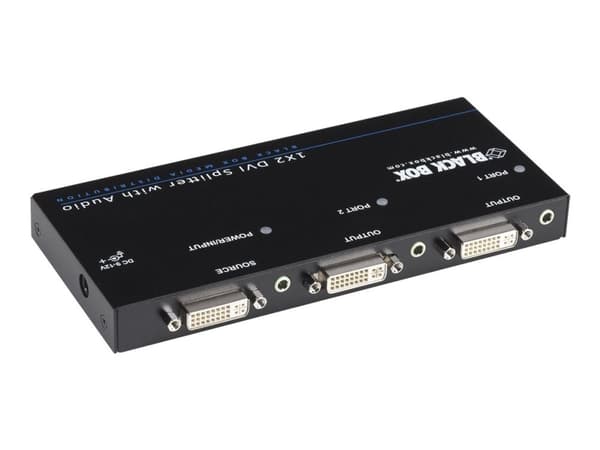 Black Box - Video/lyd-splitter - 2 x DVI - stasjonær