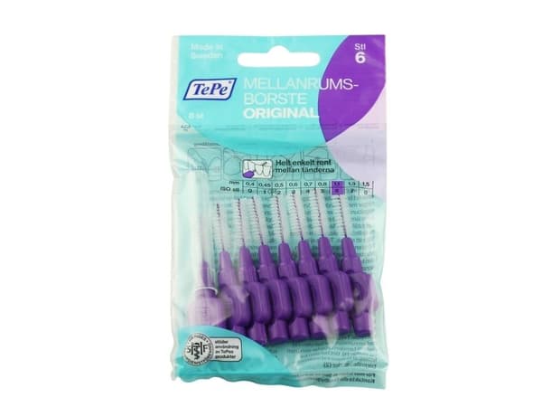 TePe Original mellanrumsborstar 1,1 mm 8 st