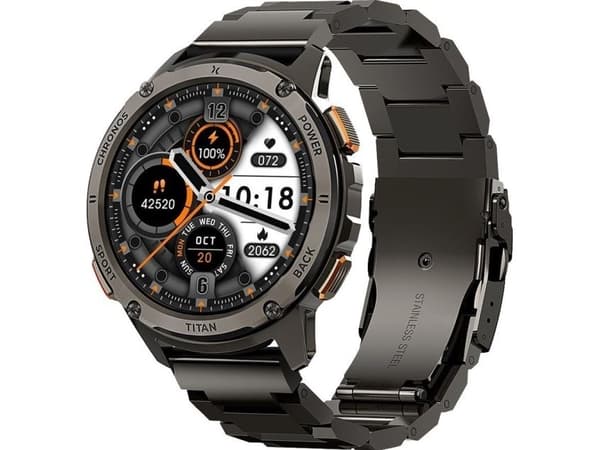 Smartklocka Maxcom FW110 Titan Chronos Svart (MAXCOMFW110TITANBLACK)