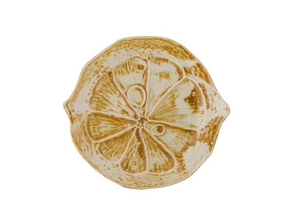 Bloomingville CREATIVE COLLECTION Golda serveringsfat, brun, steingods