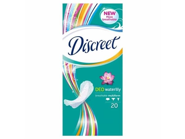 Diskrete deo-pads vannlilje 20 stk.