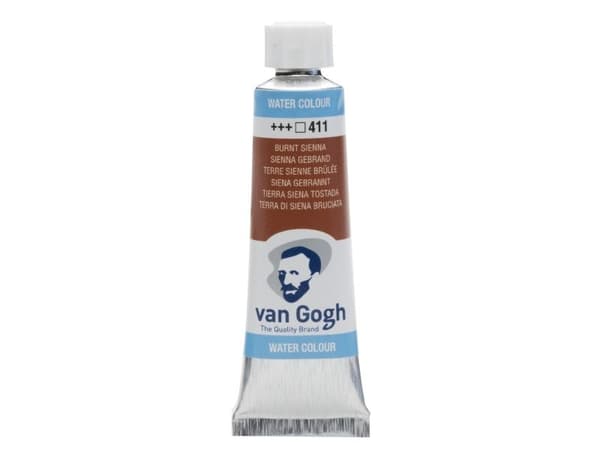 Van Gogh akvarellfärg-rör 411 Burnt Sienna