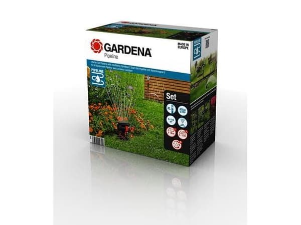 Gardena Pipeline startset m. svängspjut, set