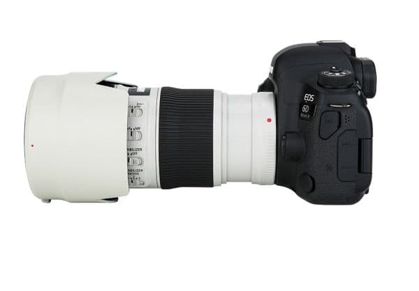 JJC LH-78B WHITE, 7,2 cm, Rund, ABS, Hvit, 47 g