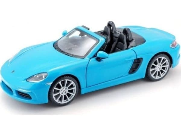 Bburago Porsche 718 Boxter Blå 1:24 BBURAGO