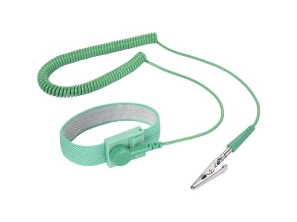 TRU COMPONENTS ESD-handledsrem 2,5 m tryckknapp 10 mm baksida