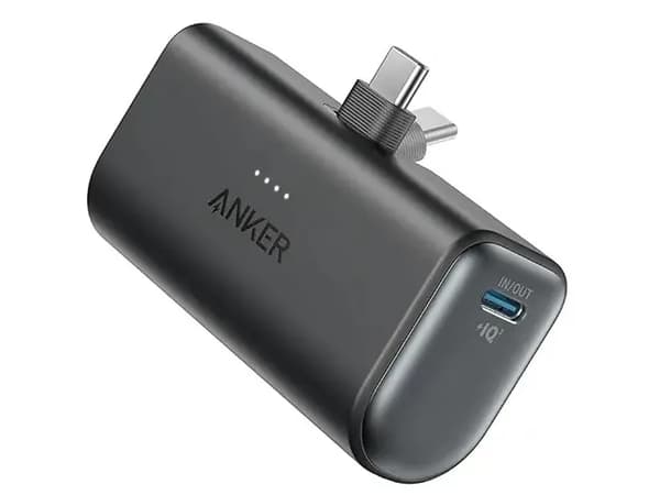 Anker Nano, 5000 mAh, 22,5 W, Sort