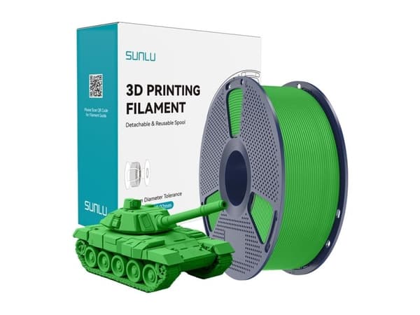 Sunlu PLA+ High-Speed grønn filament