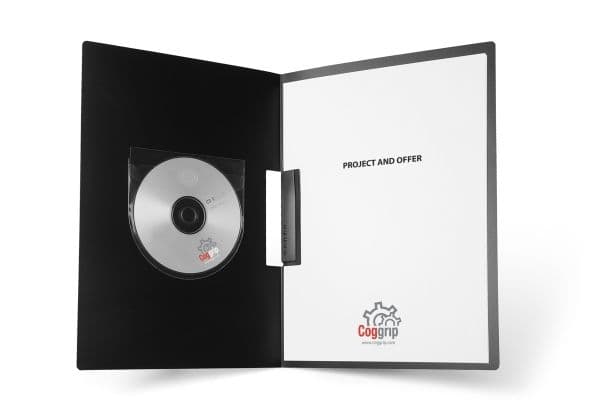 Självhäftande CD-ficka 6 st
