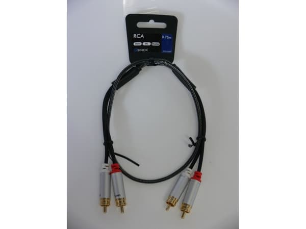 SX 2RCA-2RCA. BraidCable