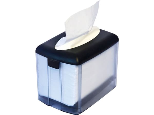 Dispenser Serviet Bulkysoft System ONE Bordmodel Sort,1 stk