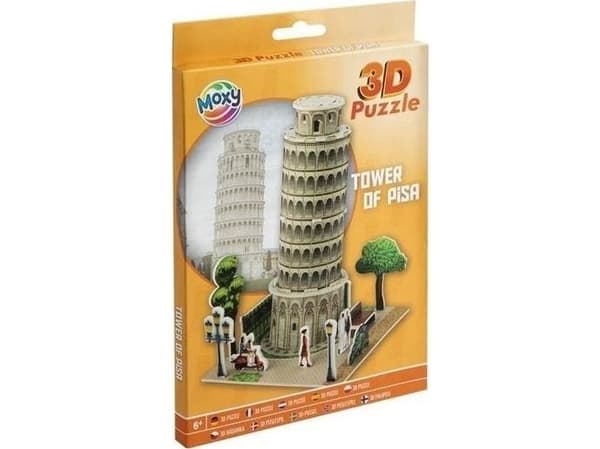 3D-vaahtomuovipalapeli Pisan torni